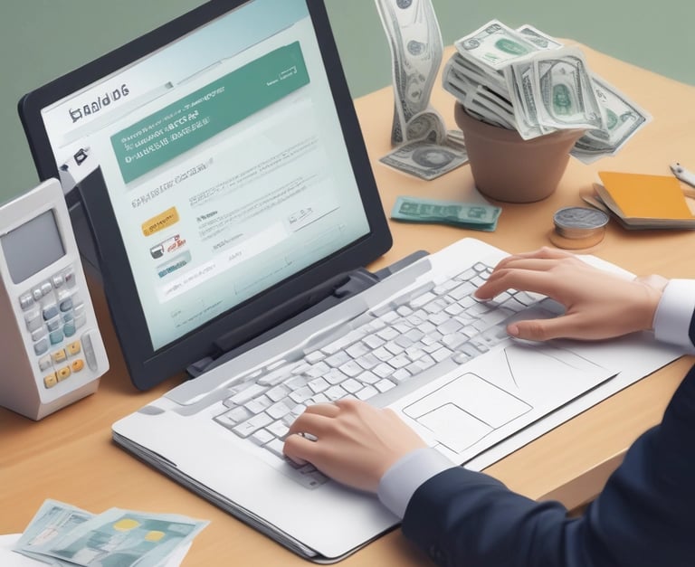 blue and white striped round textile