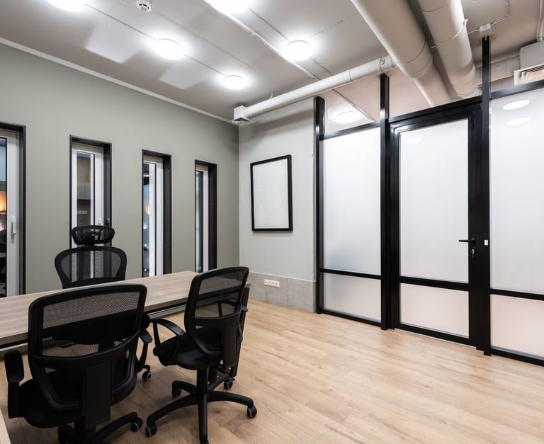 Light construction office fit-out
