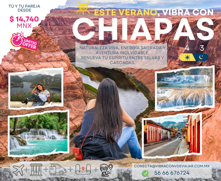 Viaja a chiapas, destino espiritual para este verano. ravel to Chiapas, a summer destination