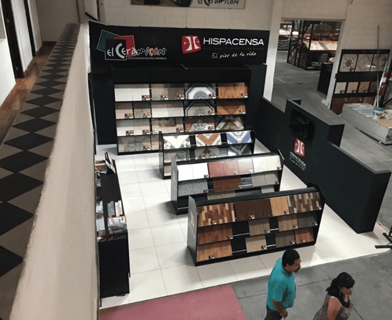 exhibidores en madera mdf