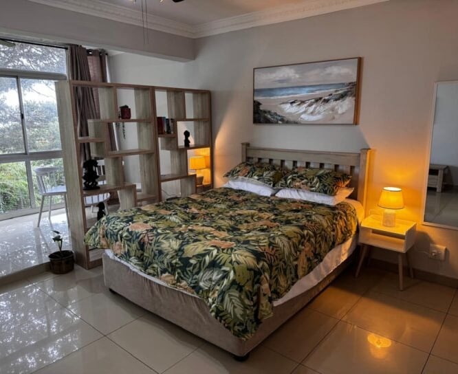 Bedroom view of Umdloti self catering holiday apartment