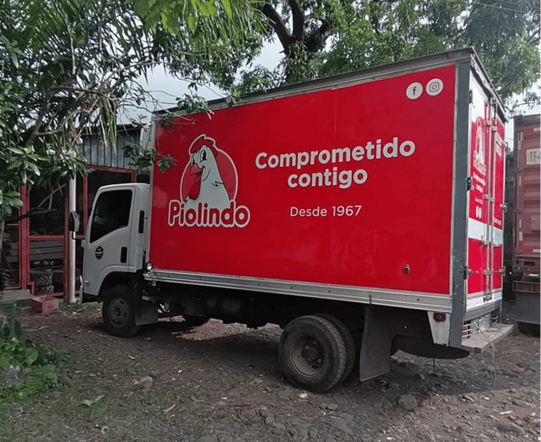 camión rotulado