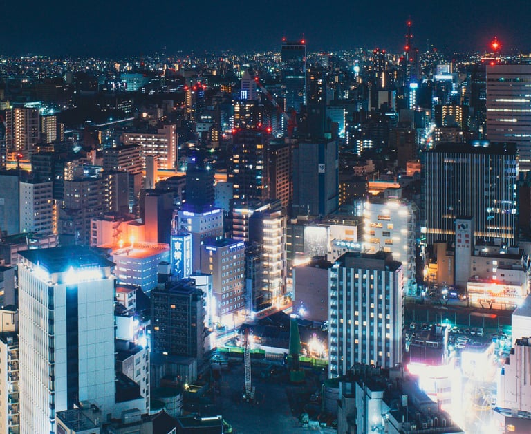 Japan, Nagoya, City Landscape