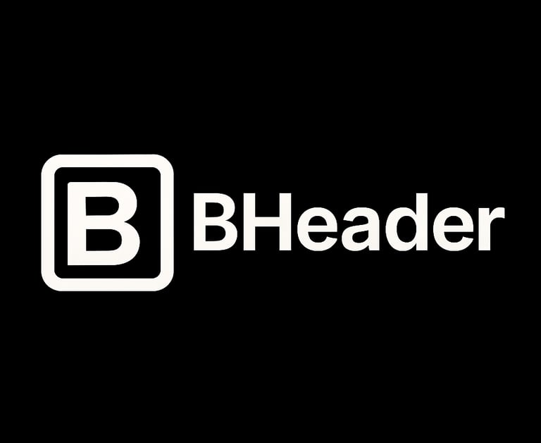 bheader website design easy setup for businesses 