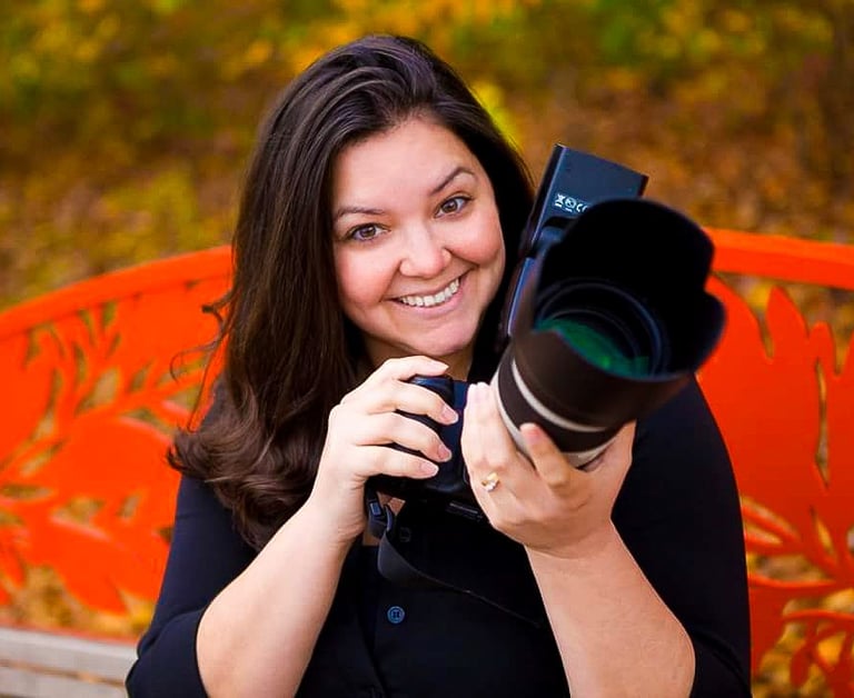 Jessica Garcia Headshot. Wedding Photographer and Destination Wedding Photographer.