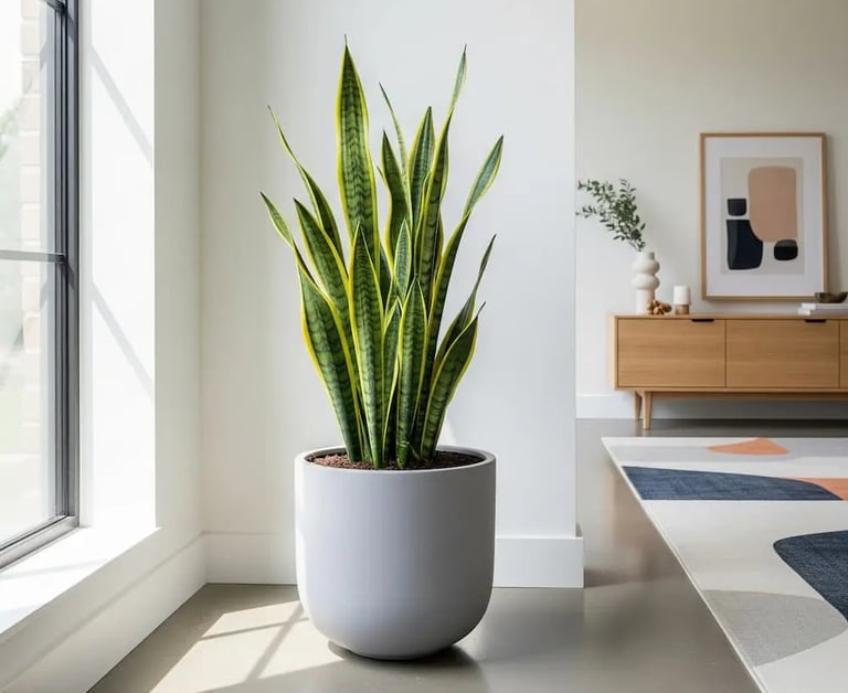 Sansevieria una planta completa y beneficiosa en nuestro entorno