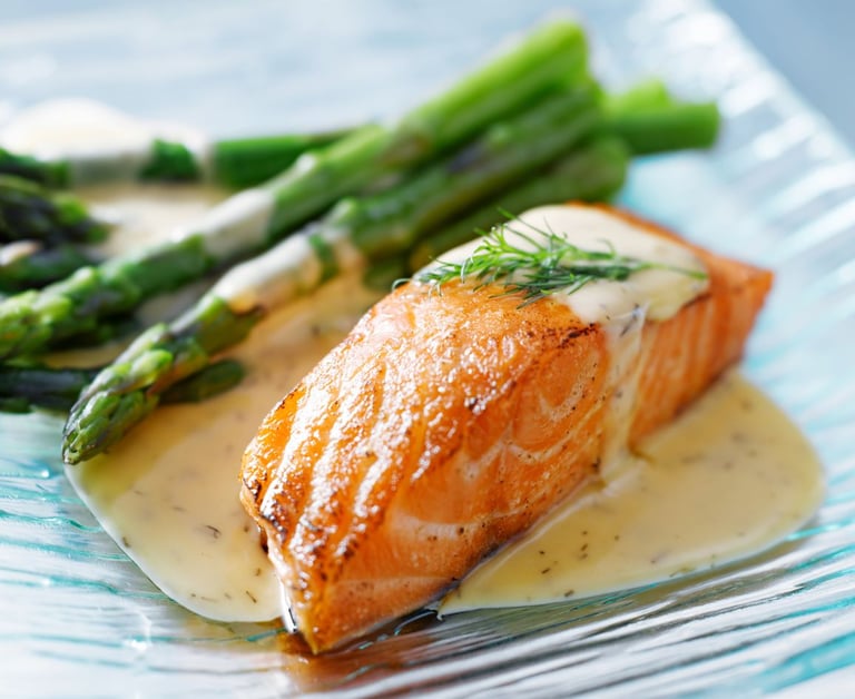 salmon and dill