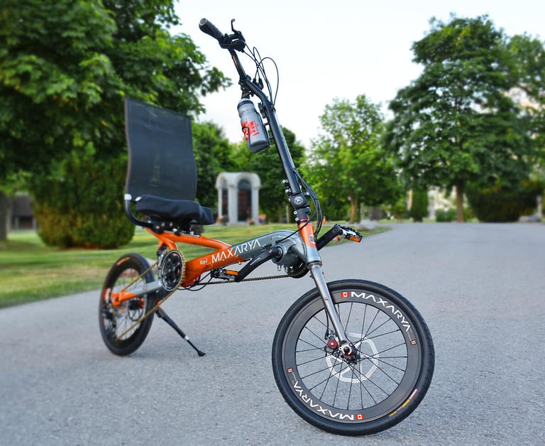 Comfortable recumbent bicycles