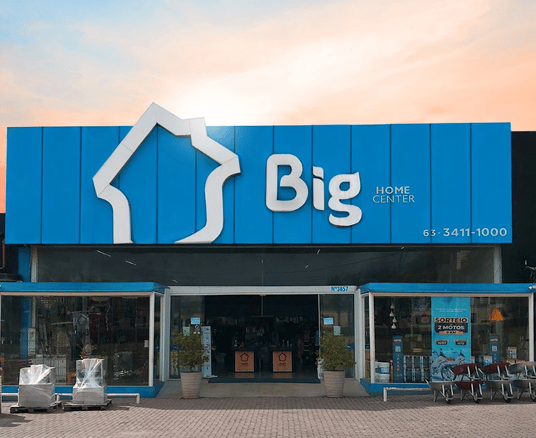 Fachada antiga Big Home center