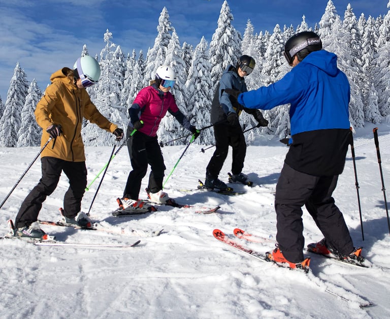 ski fahren lernen in Seefeld