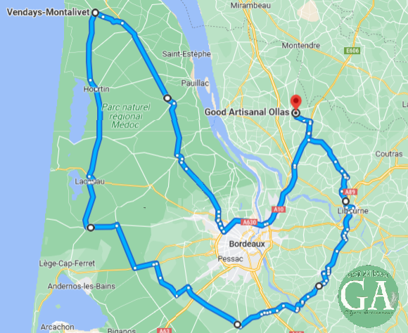 Ollas oyas oyats Médoc, Lacanau, bassin arcachon, Bordeaux Sud, Libourne