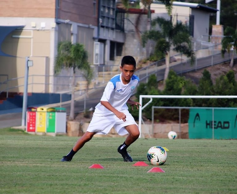 Coastal Football Academy Training Session