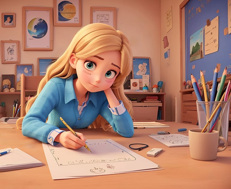 Personagem ilustrado simbolizando desenvolvimento, gestão e planejamento de projetos.