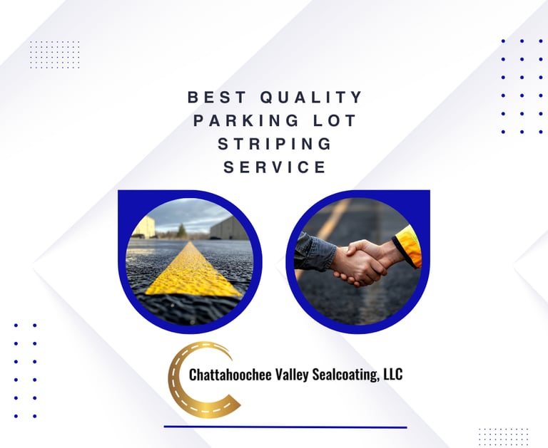 Best Quality Parking Lot Striping in Opelika, Alabama
