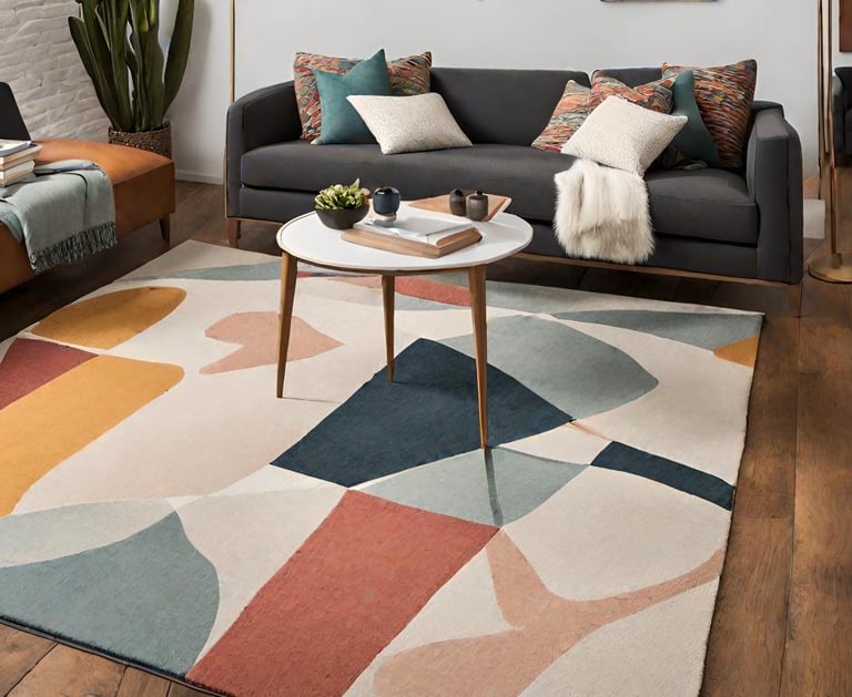 hand tufted