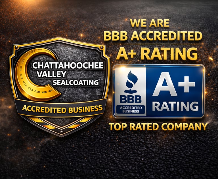 Parking Lot Sealcoating in Columbus, Georgia