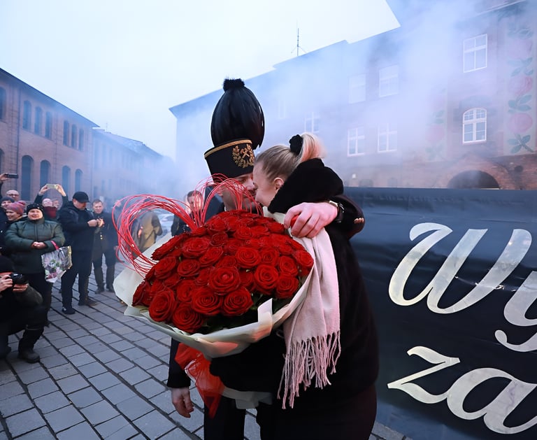 kreatywne zaręczyny górnika w nikiszowcu