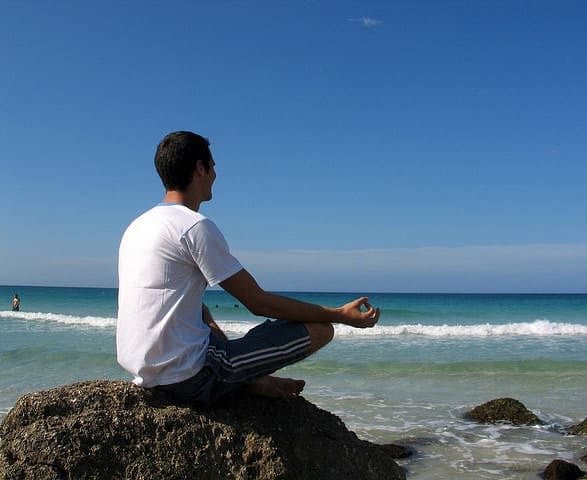 Ancrage de séance : méditation devant la mer