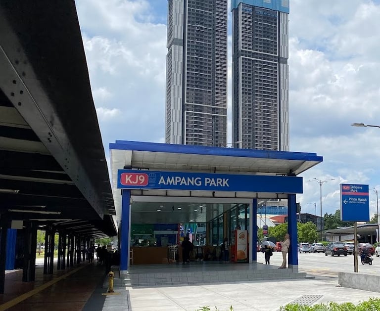 ampang park lrt