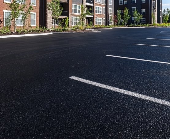 Parking line painting - Phenix City, Alabama