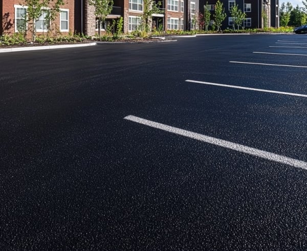 Parking line painting in Auburn, Alabama