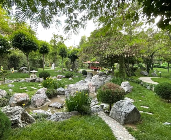 Hapanese Garden Tashkent