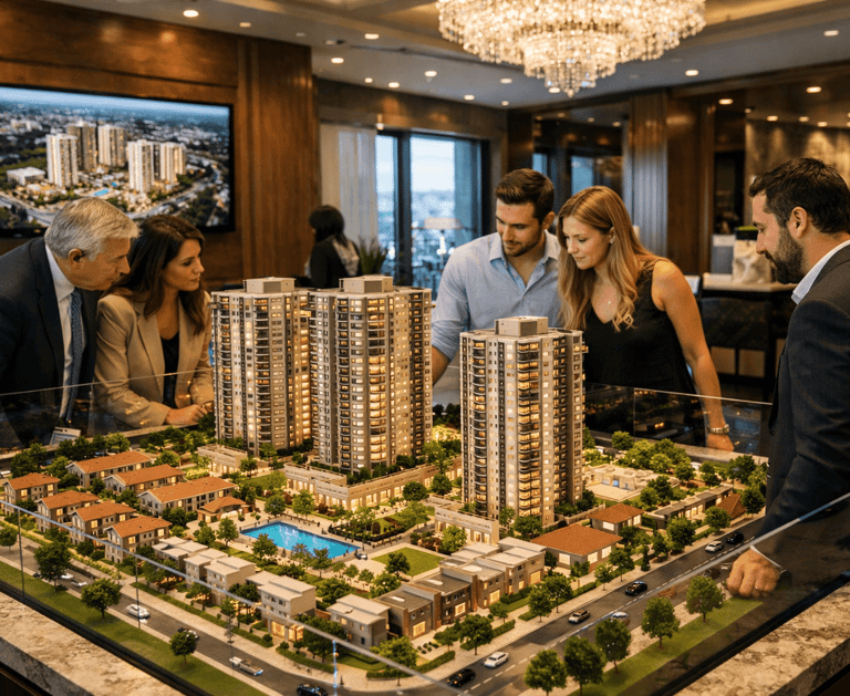 Maquetes físicas: maquetes de prédios, condomínios e casas encantando clientes