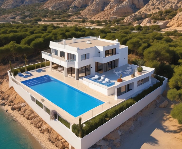 a man riding a skateboard down the side of a ramp