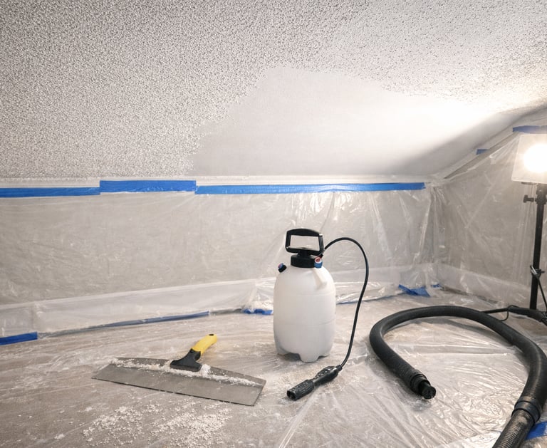 popcorn texture removal in springfield ma