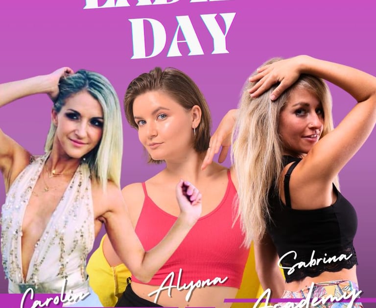 a flyer for Bachata Ladies Day in Wangen