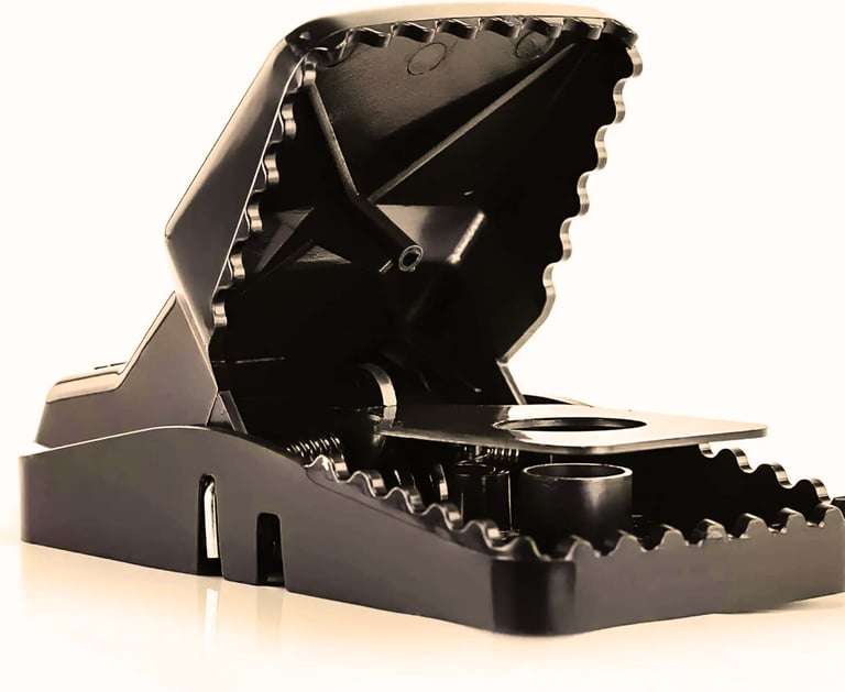 Heavy-Duty Covered Snap Trap Box