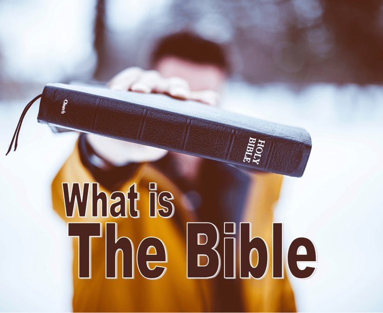 What is the Bible - Christian Resource Library