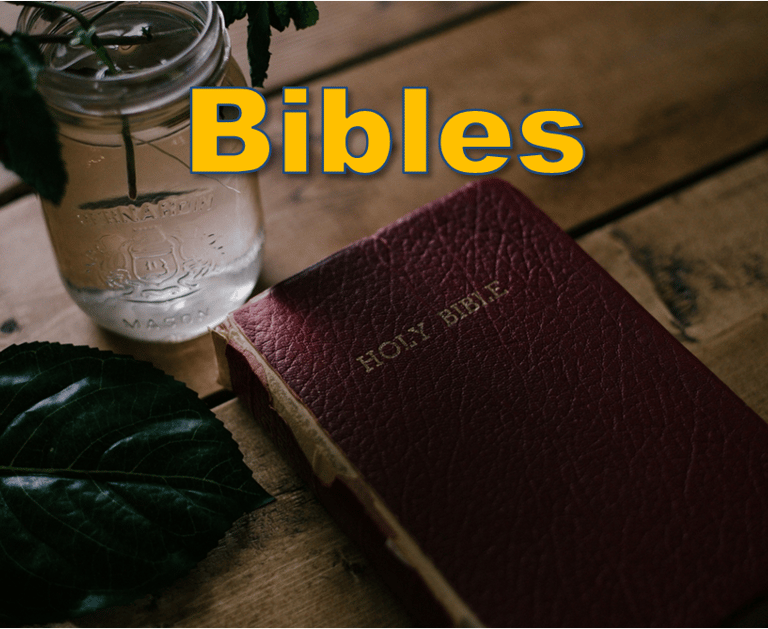 Bibles - Christian Resource Library