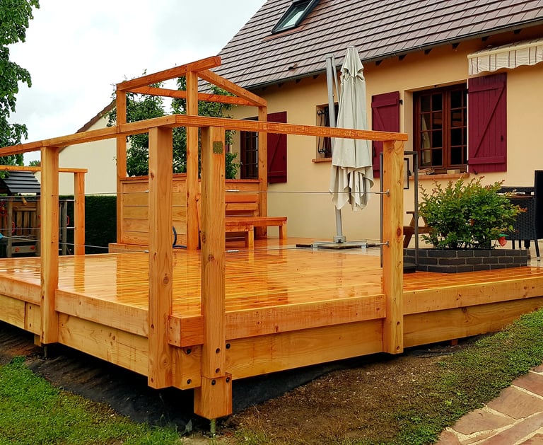 Terrasse bois Nièvre