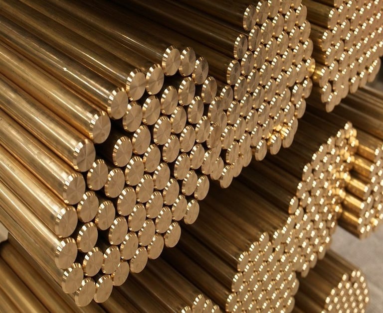 Laiton Maroc Baguette en laiton