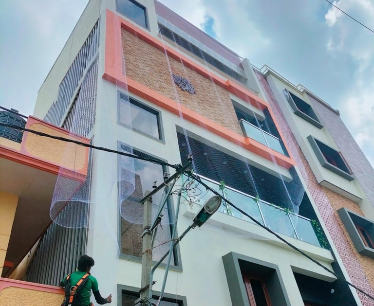 balcony safety nets in bangalore
