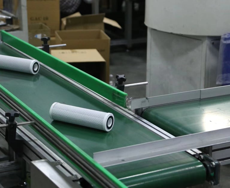 Carbon Block Filter Production