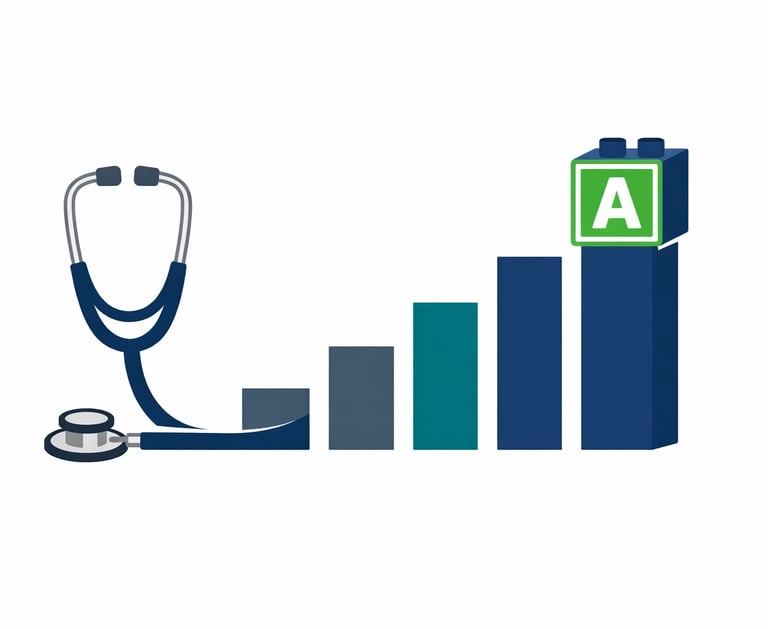 A bar chart comparing 2024 and 2026 deal volumes for pediatric home care versus adult home health, s