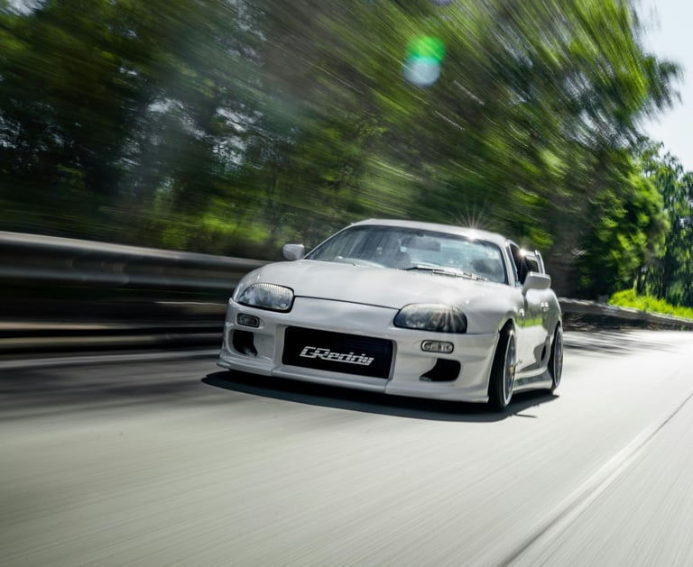 Toyota SUPRA mk4 blanche