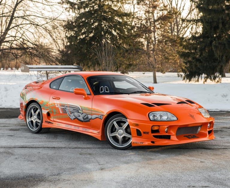 Toyota supra mk4 de fast and furious