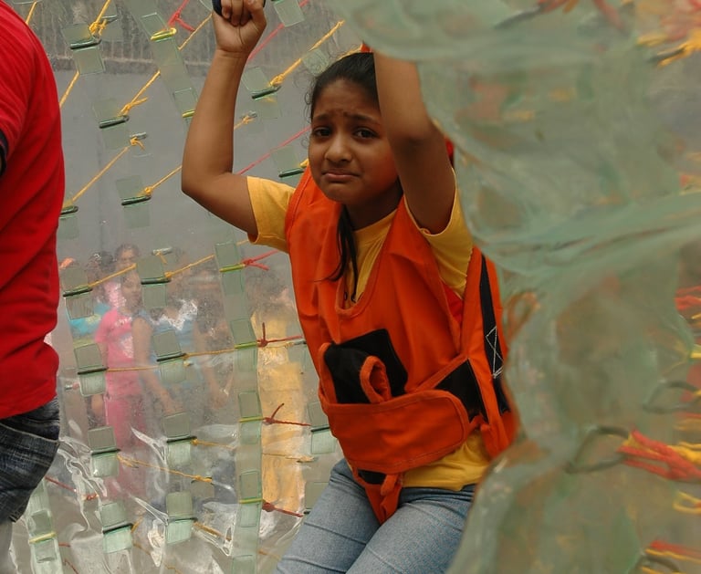 Zorbing Ball Manufacture in India SAM Zipline Zorb Ball