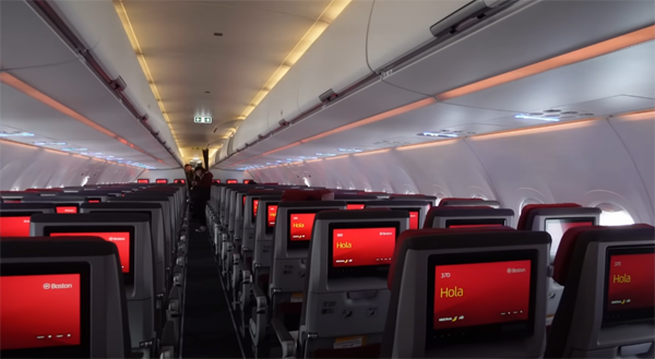 Interior del A321XLR