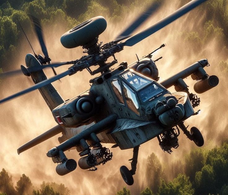 Helicóptero AH-64E Apache