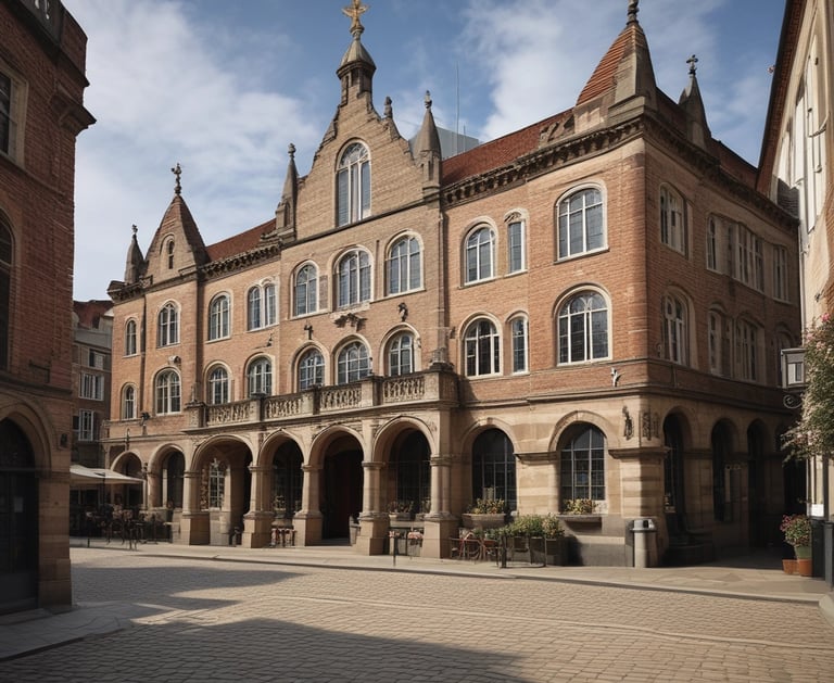 Building in Norfolk mockup