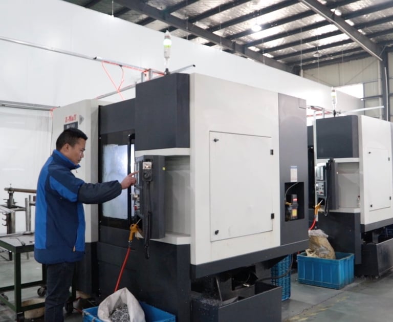 cnc machining workshop