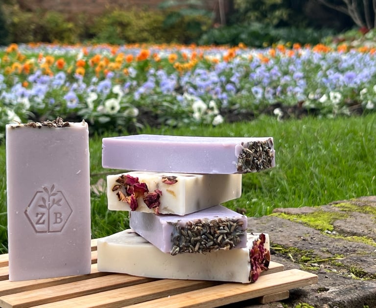 Zing's Botanicals natural soap bars