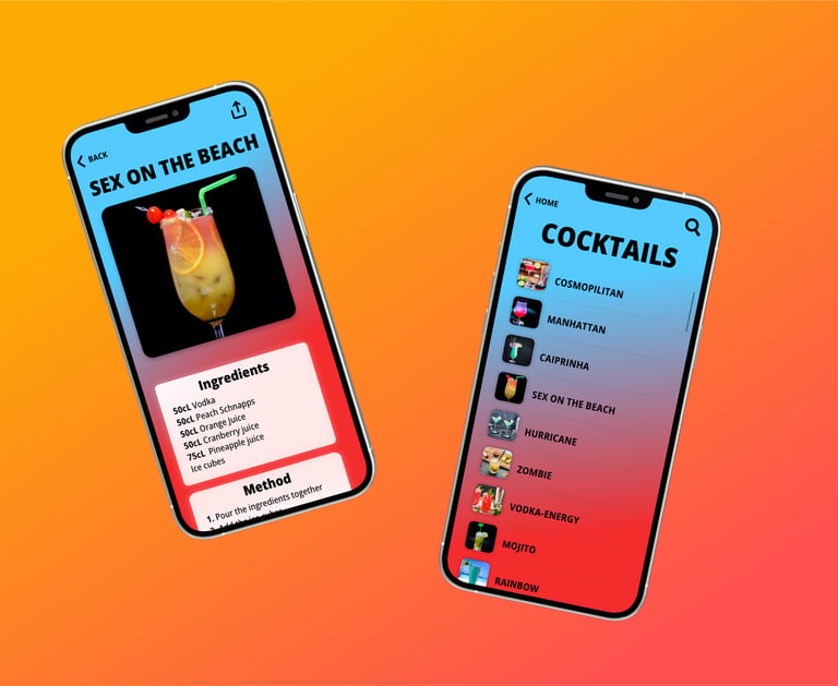 Cold Ones: Drinking Game App for Parties | Crazy Party Games - Cold Ones party app - cocktails