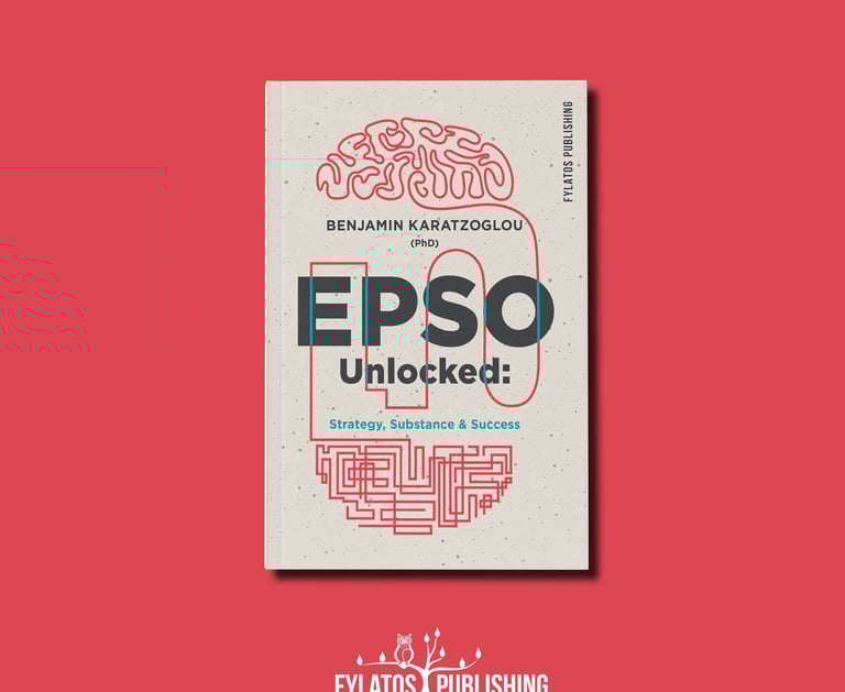 EPSO Unlocked presentation of the book