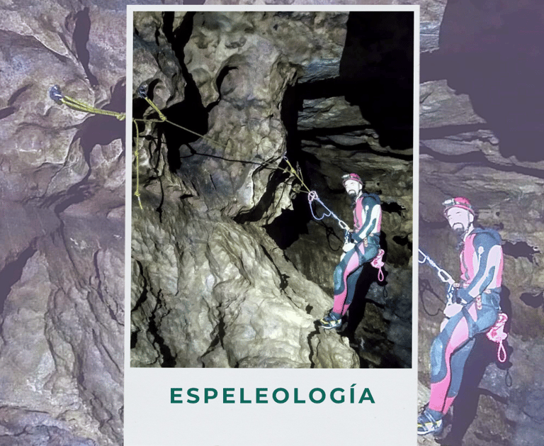 espeleología cueva de los chorros