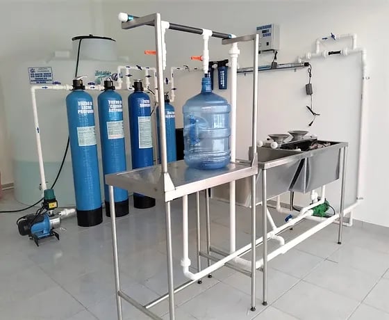 Contro de calidad plantas de agua purificada Chile
